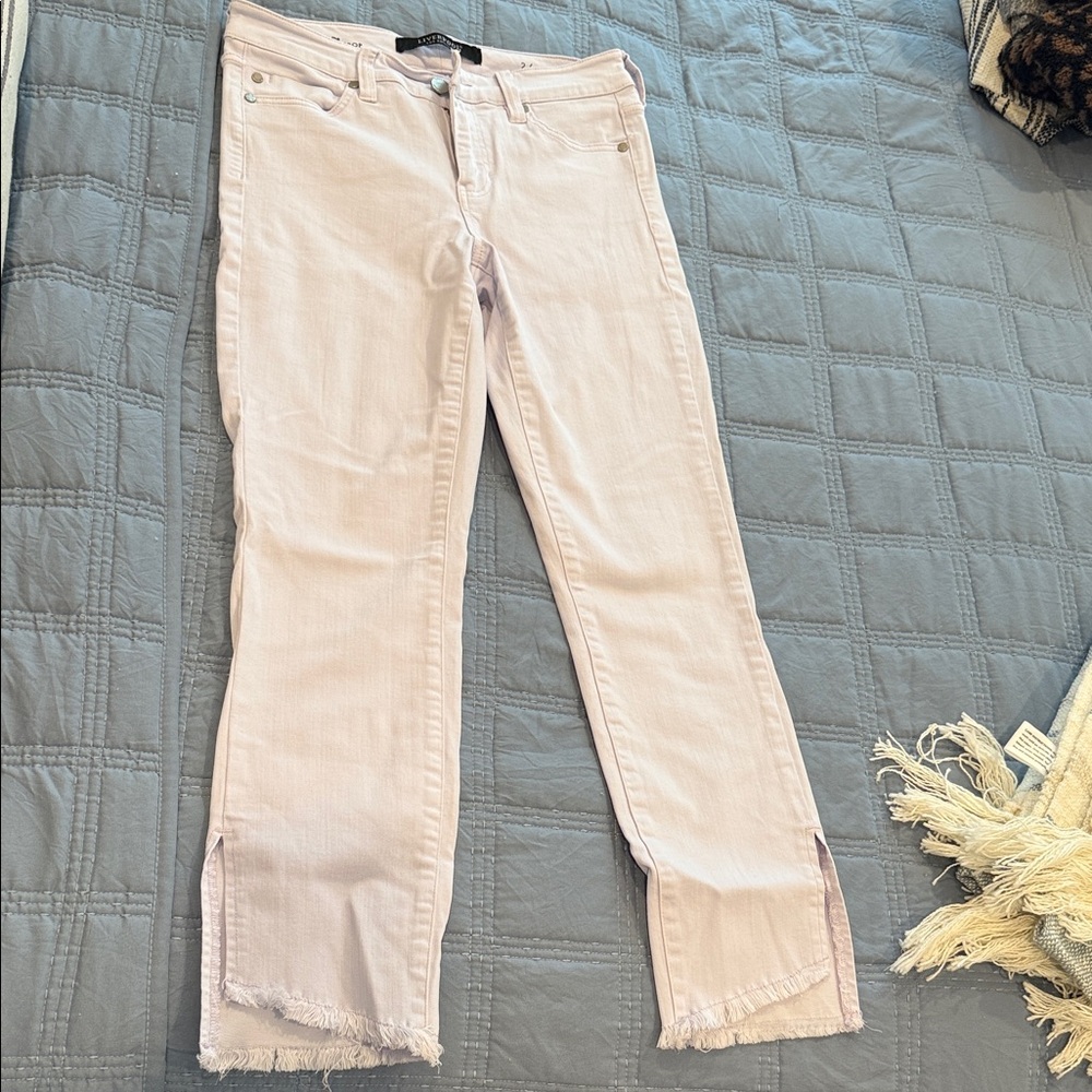 Liverpool Women's Ankle Jeans in Light Pink